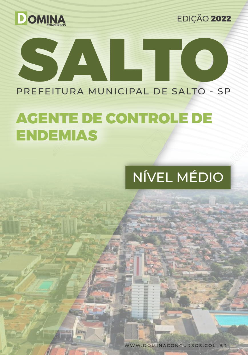 Apostila Pref Salto SP 2022 Agente Controle Endemias