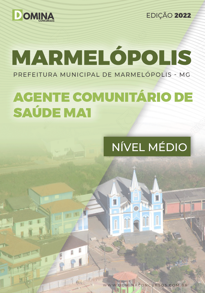 Apostila Pref Marmelópolis MG 2022 Agente Comun. Saúde A1