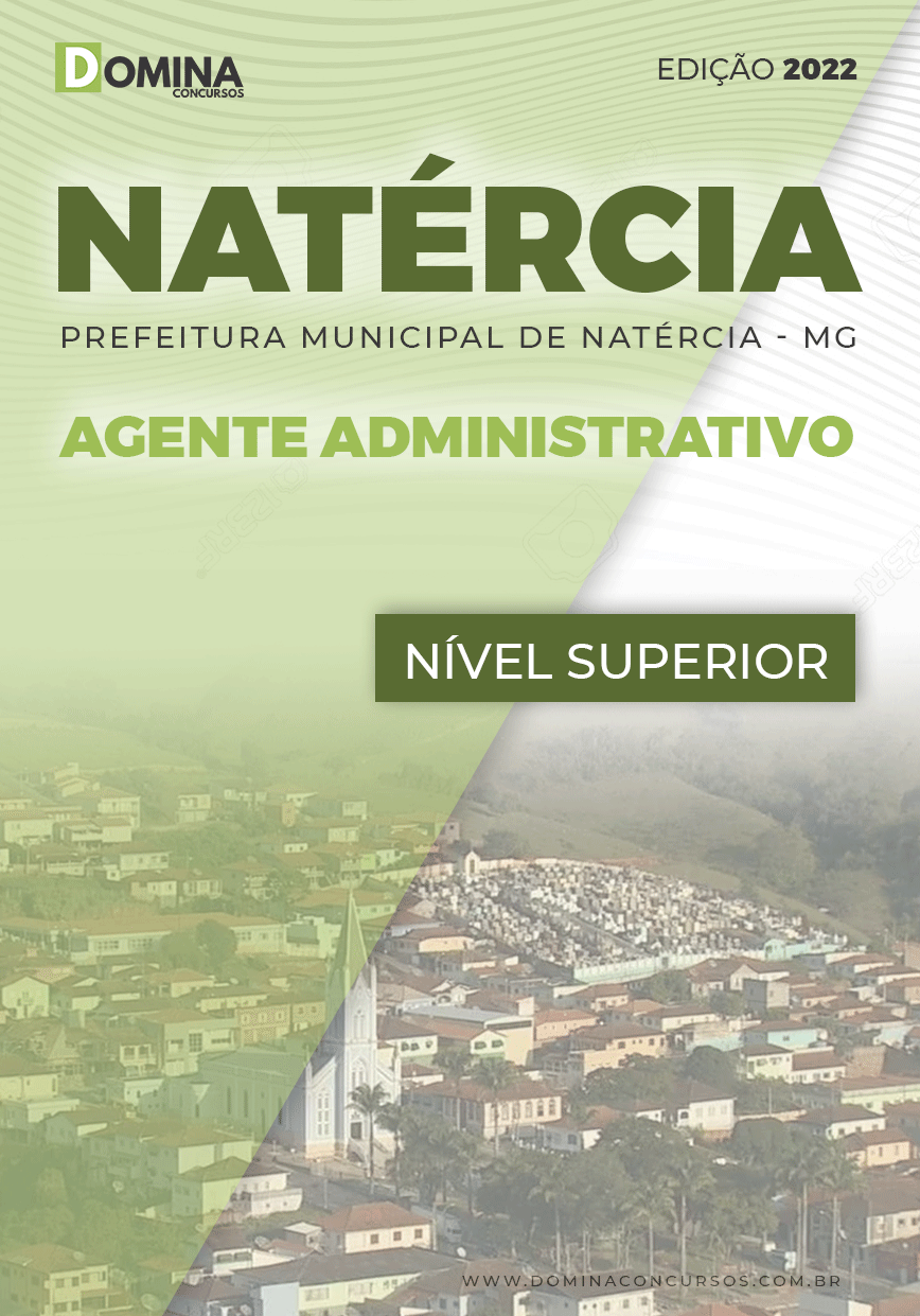 Apostila Digital Pref Natércia MG Agente Administrativo