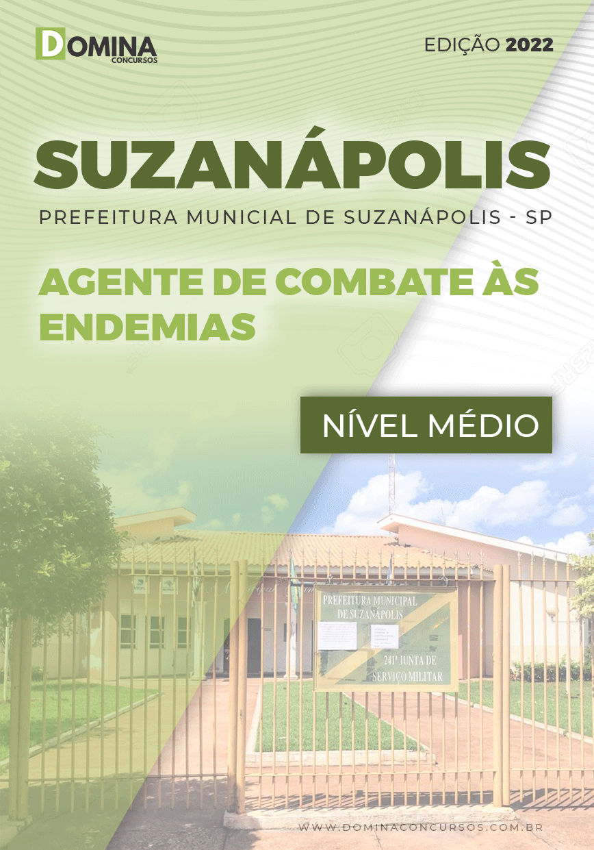 Apostila Pref Suzanápolis SP 2022 Agente Combate Endemias