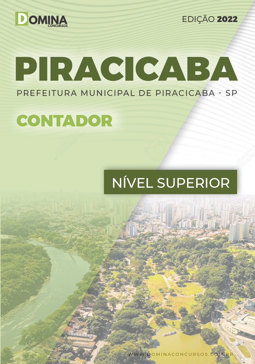 Apostila Concurso Pref Piracicaba SP 2022 Contador