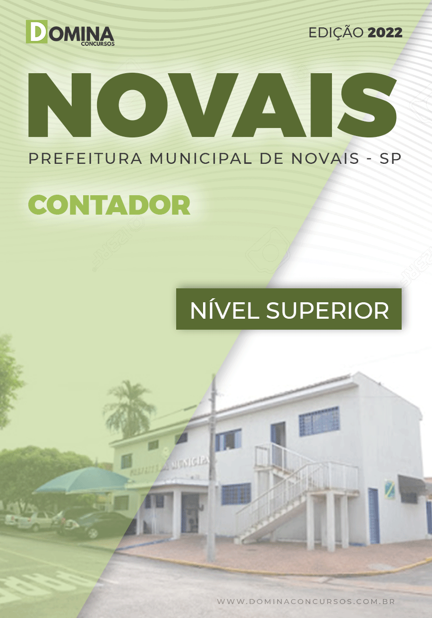 Apostila Digital Concurso Pref Novais SP 2022 Contador