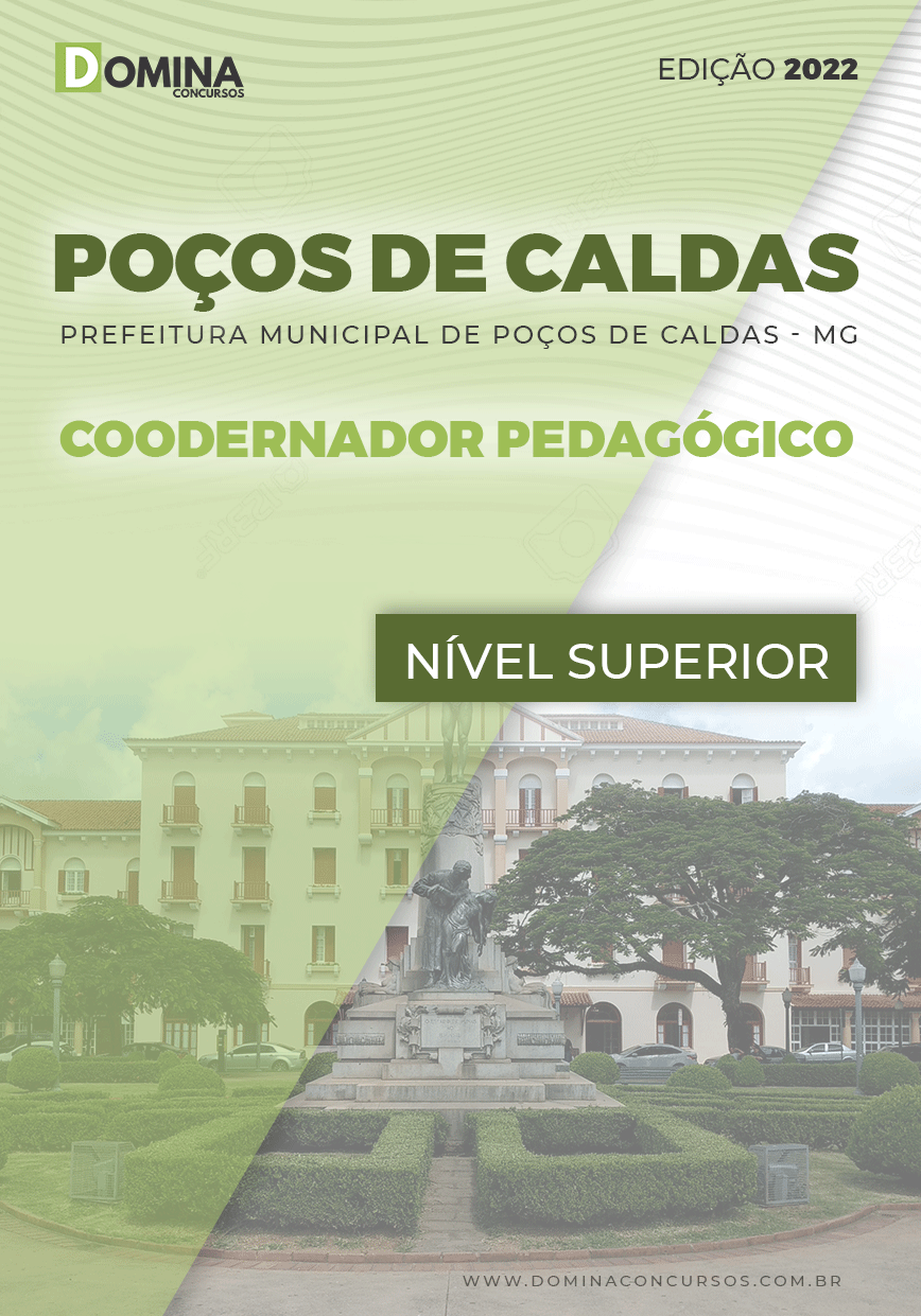 Apostila Pref Poços Caldas MG 2022 Coodernador Pedagógico