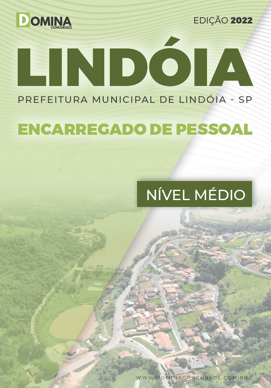 Apostila Concurso Pref Lindóia SP 2022 Encarregado Pessoal