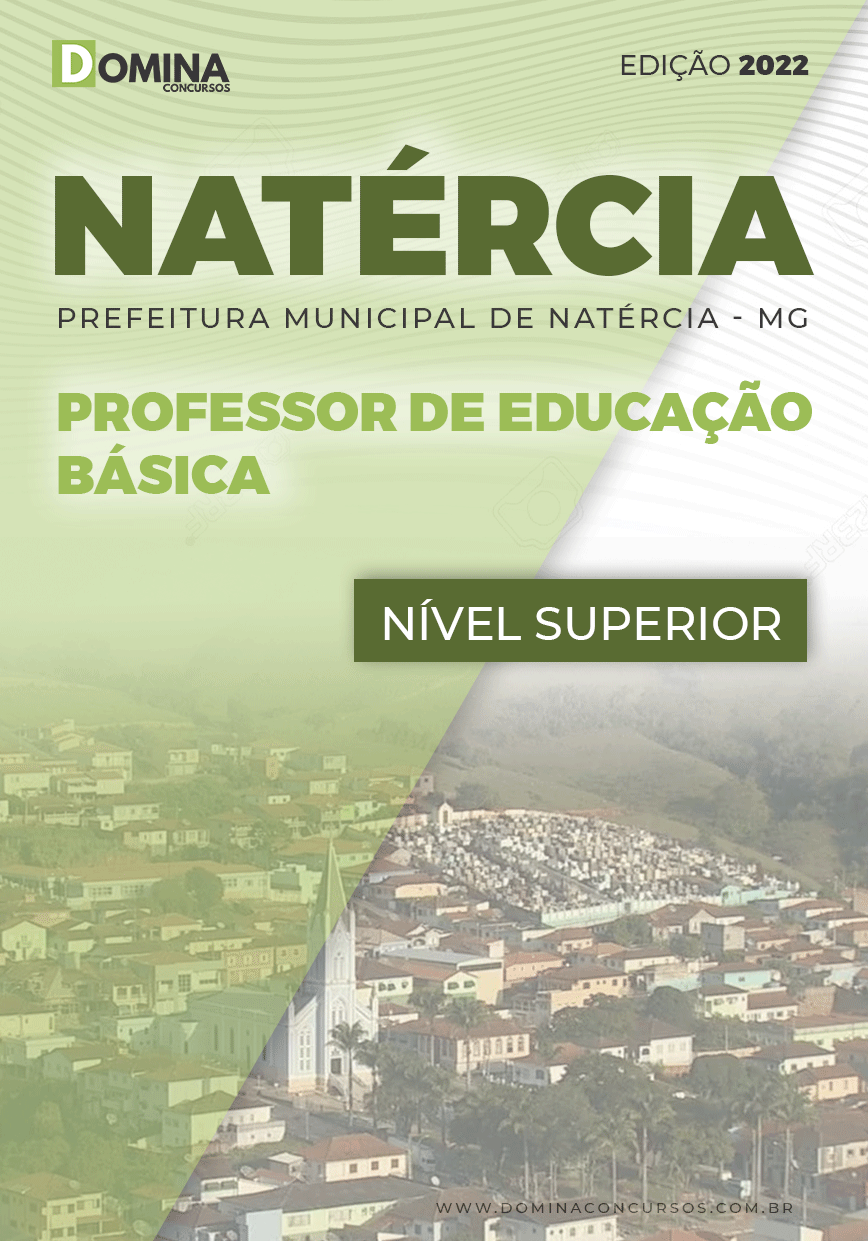 Apostila Pref Natércia MG 2022 Professor Educação Básica