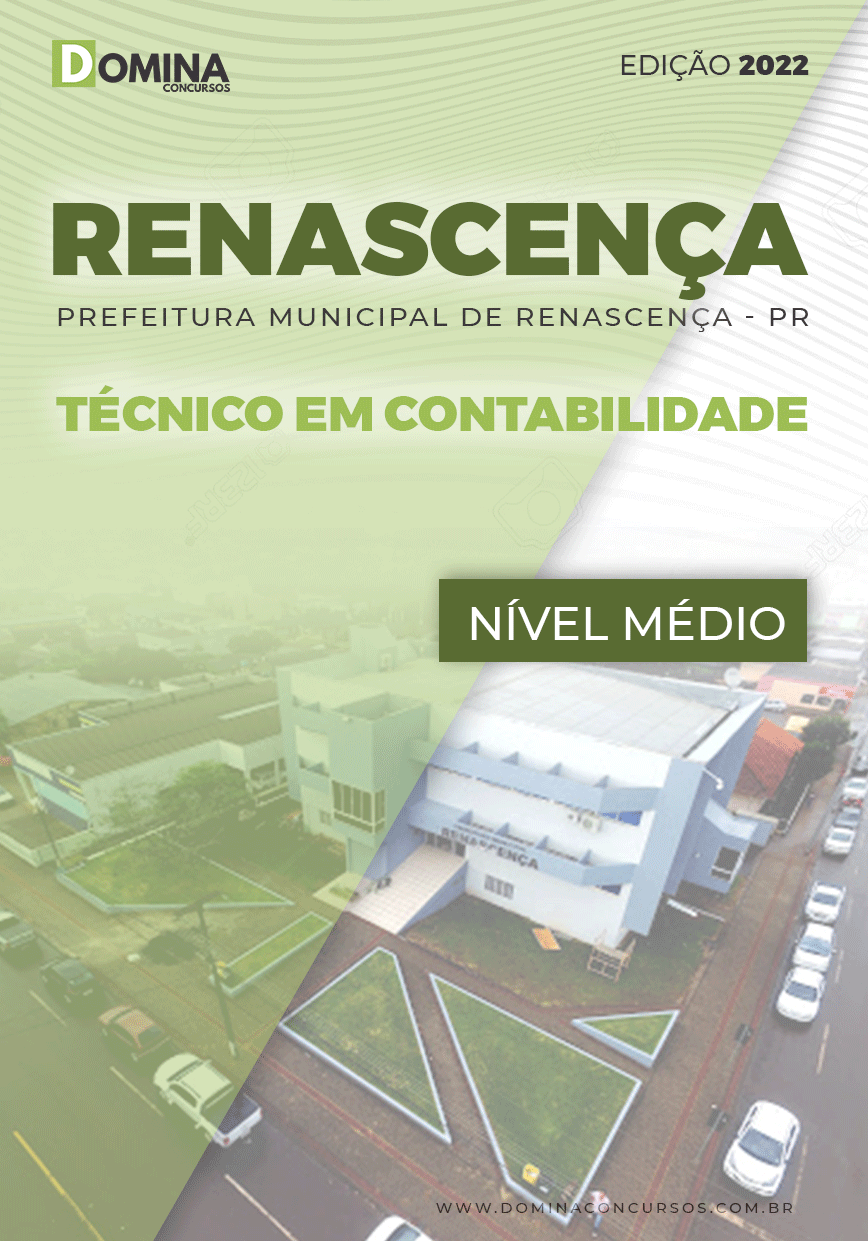 Apostila Pref Renascença PR 2022 Técnico em Contabilidade