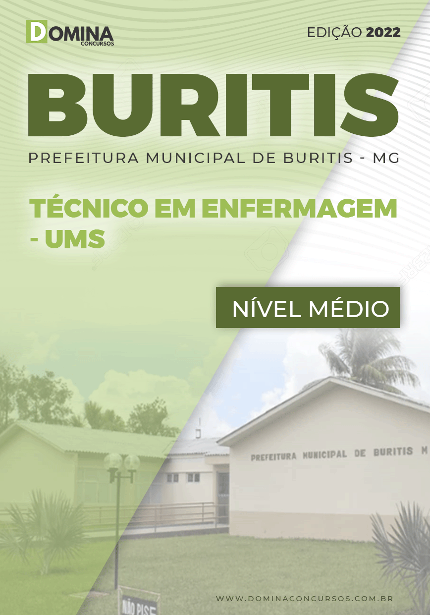 Apostila Pref Buritis MG 2022 Técnico Enfermagem UMS