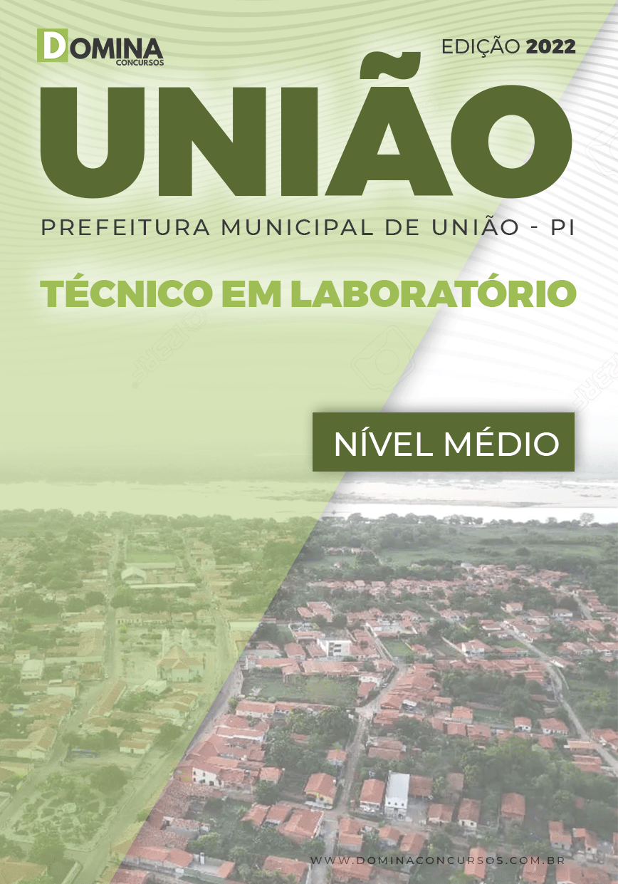 Apostila Digital Pref União PI 2022 Técnico Laboratório
