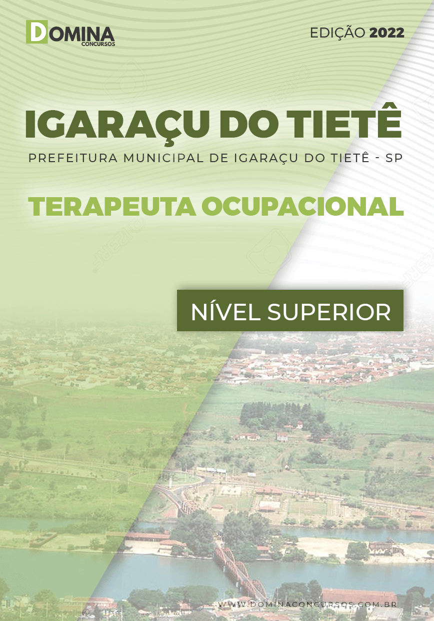 Apostila Pref Igaraçu Tietê SP 2022 Terapeuta Ocupacional