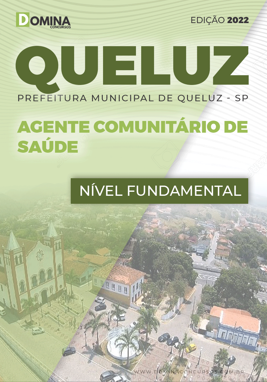 Apostila Pref Queluz SP 2022 Agente Comunitário de Saúde