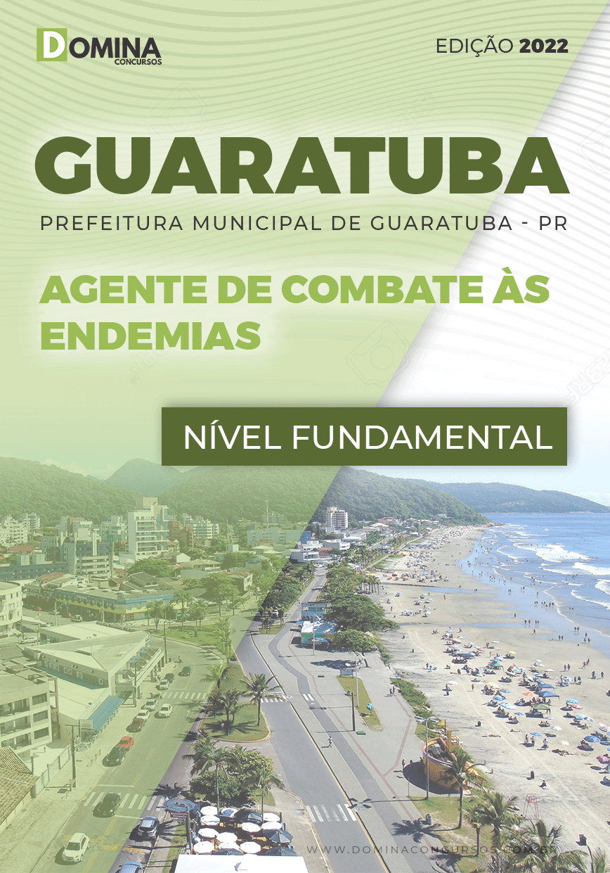 Apostila Pref Guaratuba PR 2022 Agente Combate Endemias