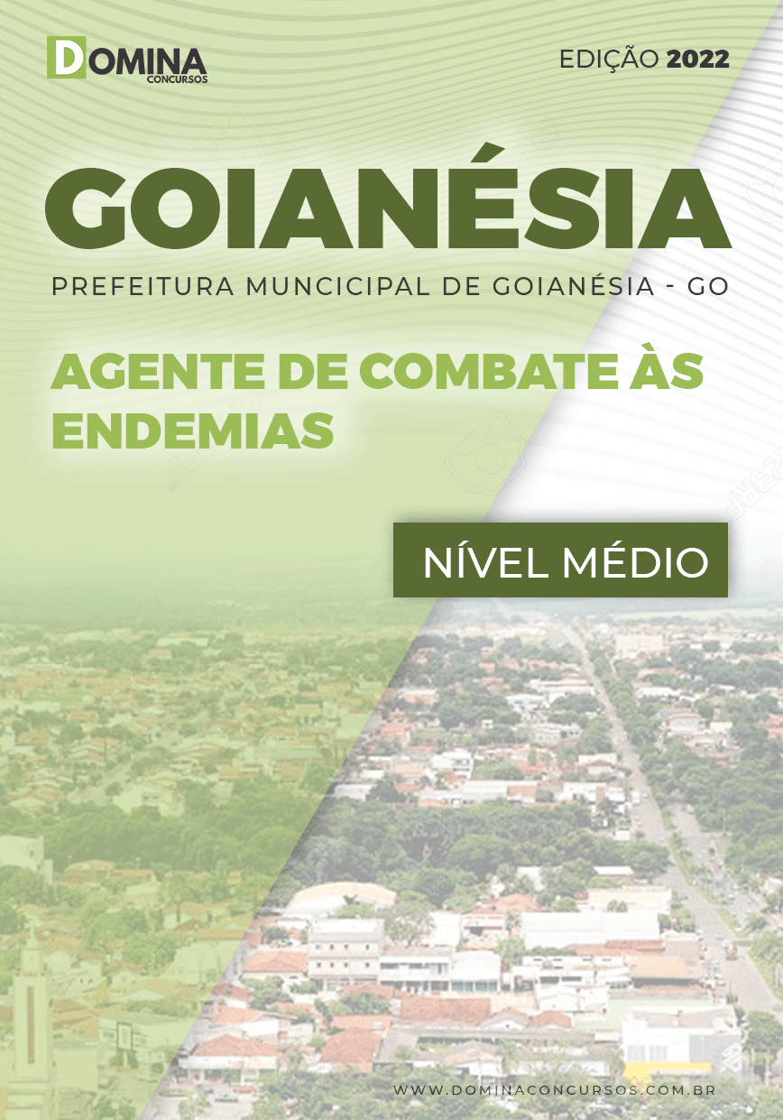 Apostila Pref Goianésia GO 2022 Agente Combate Endemias