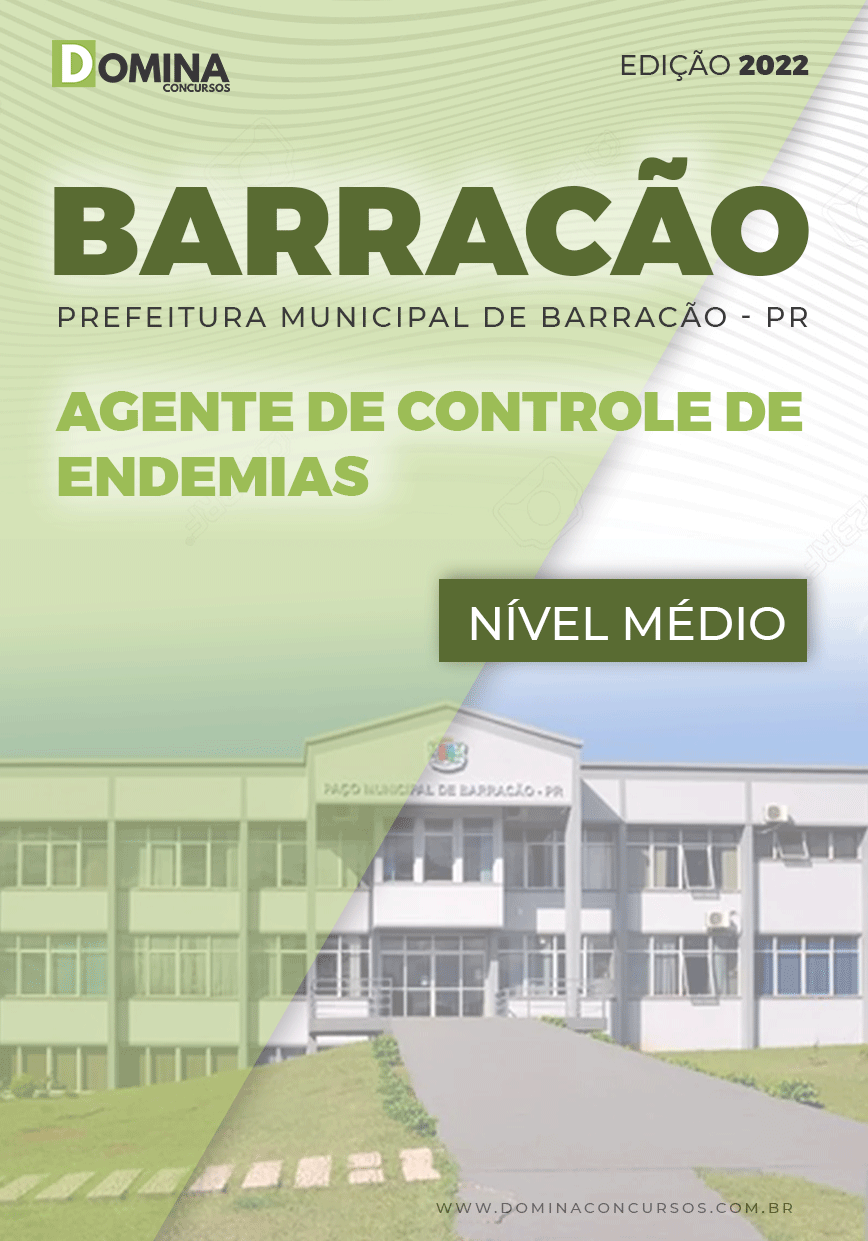 Apostila Pref Barracão PR 2022 Agente Controle Endemias