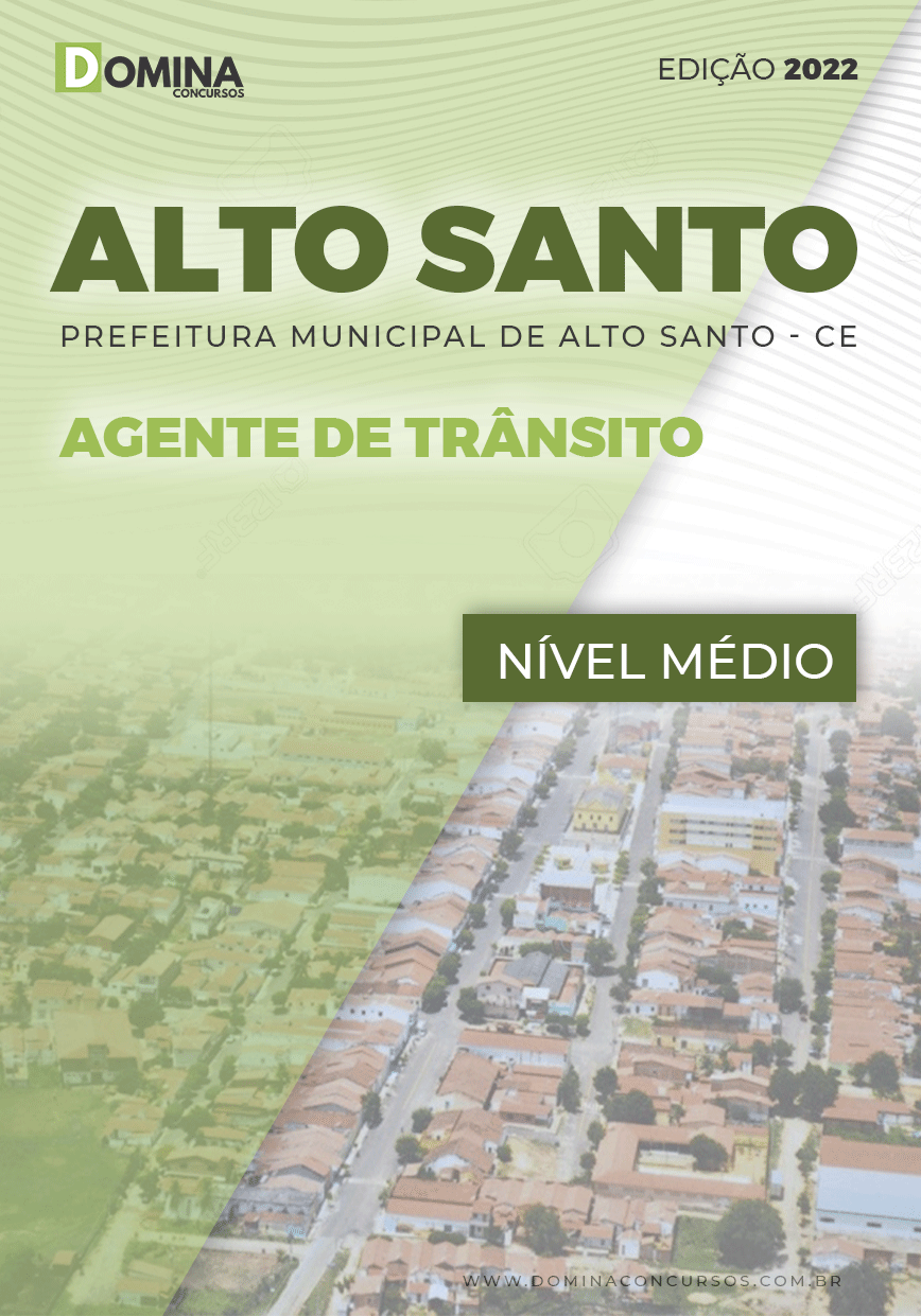 Apostila Digital Pref Alto Santo CE 2022 Agente Trânsito