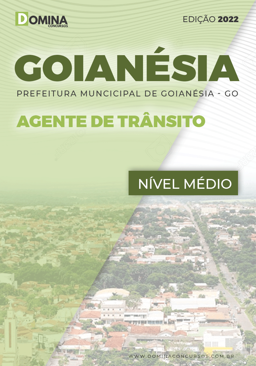 Apostila Digital Pref Goianésia GO 2022 Agente Trânsito