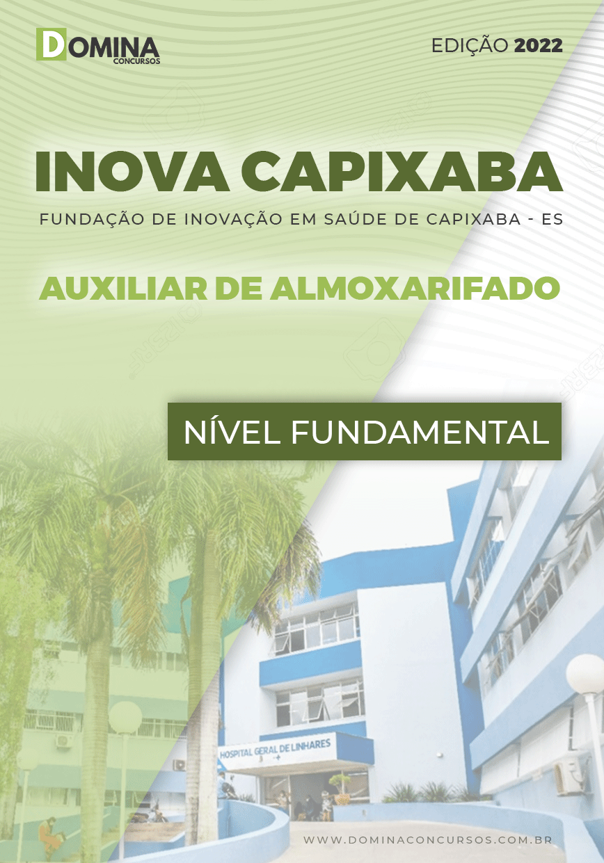 Apostila INOVA Capixaba ES 2022 Auxiliar Almoxarifado