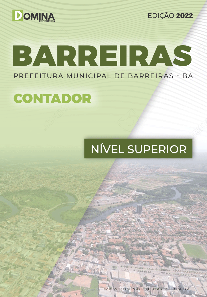 Apostila Concurso Pref Barreiras BA 2022 Contador