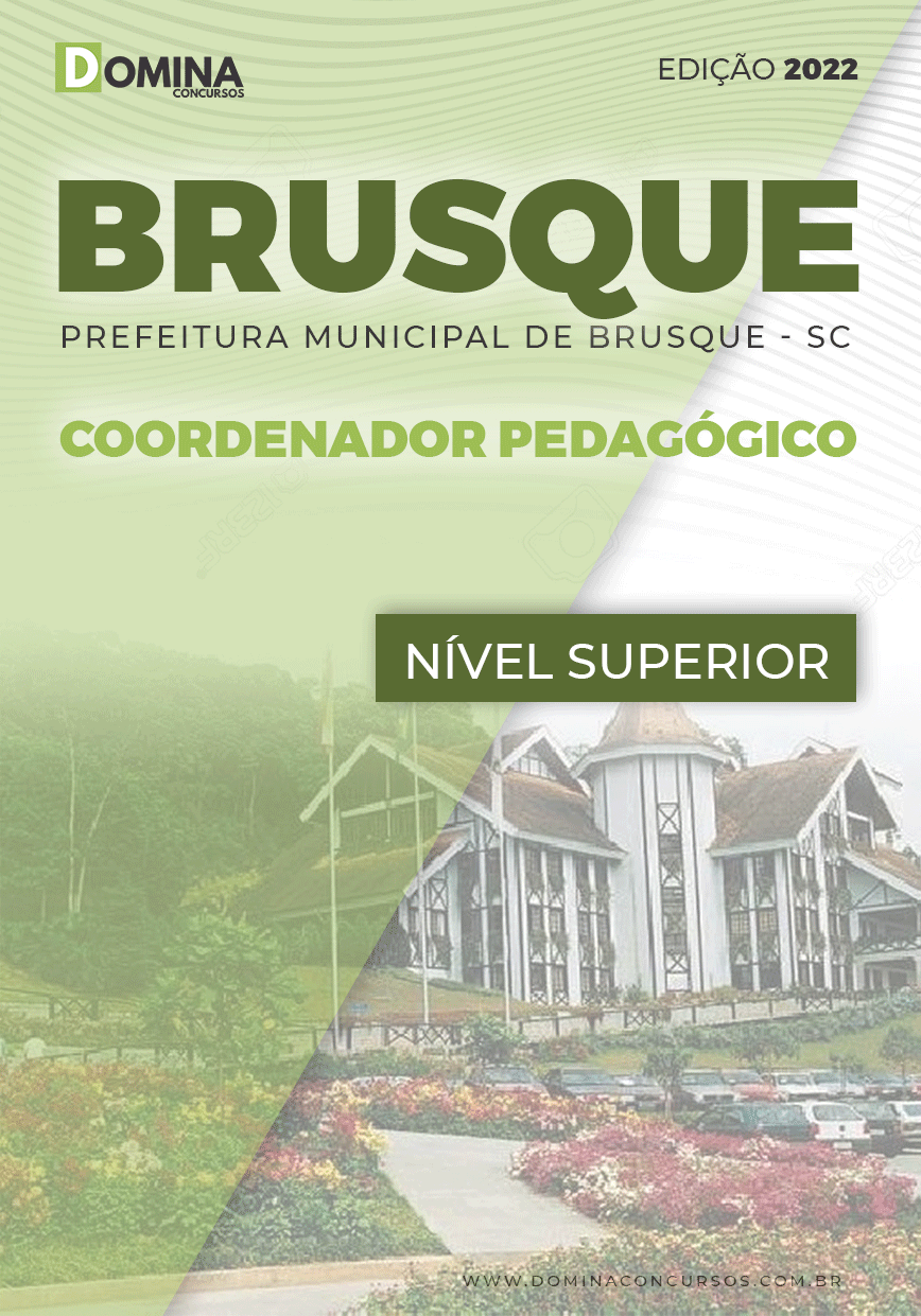 Apostila Pref Brusque SC 2022 Coordenador Pedagógico