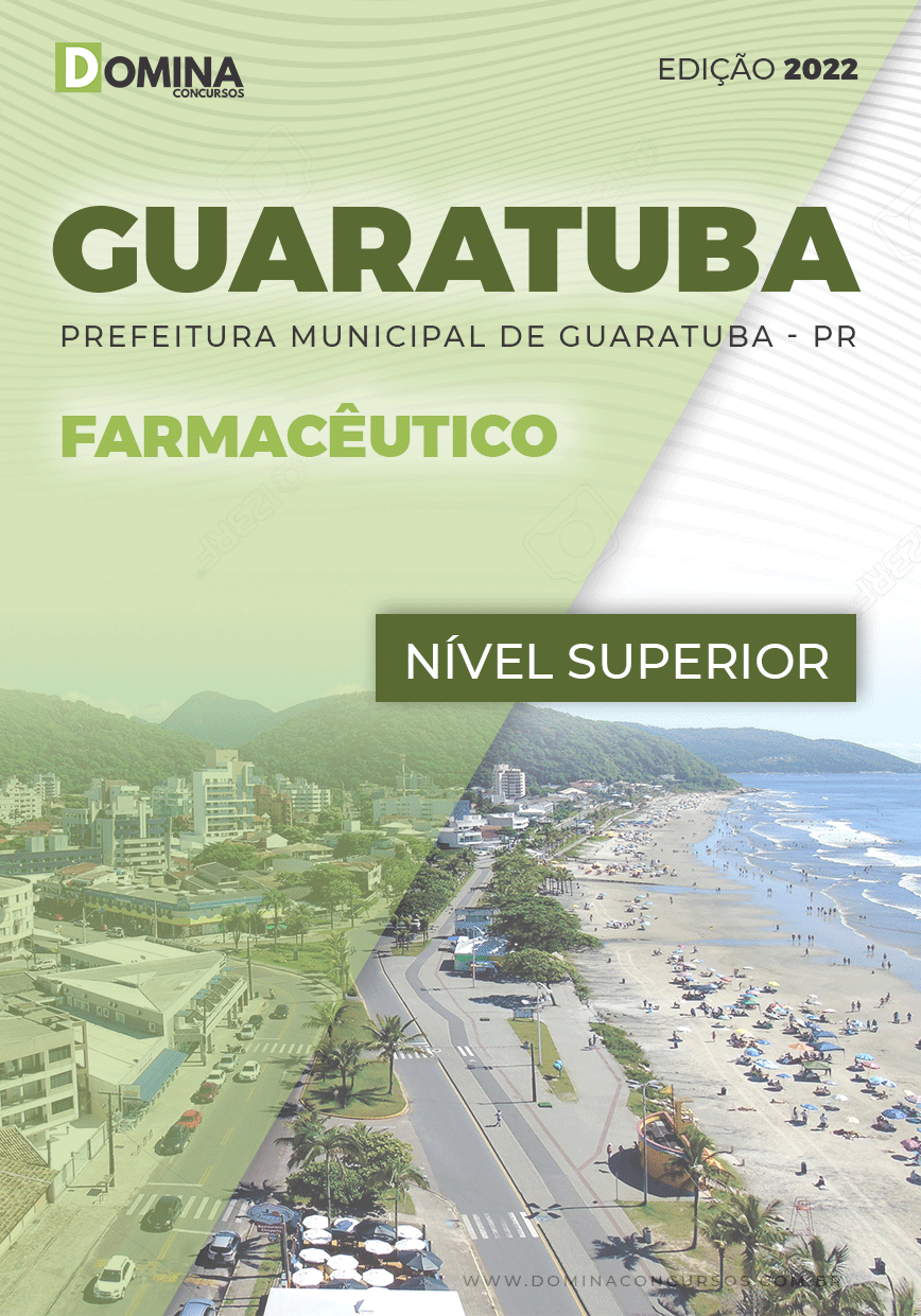 Apostila Concurso Pref Guaratuba PR 2022 Farmacêutico