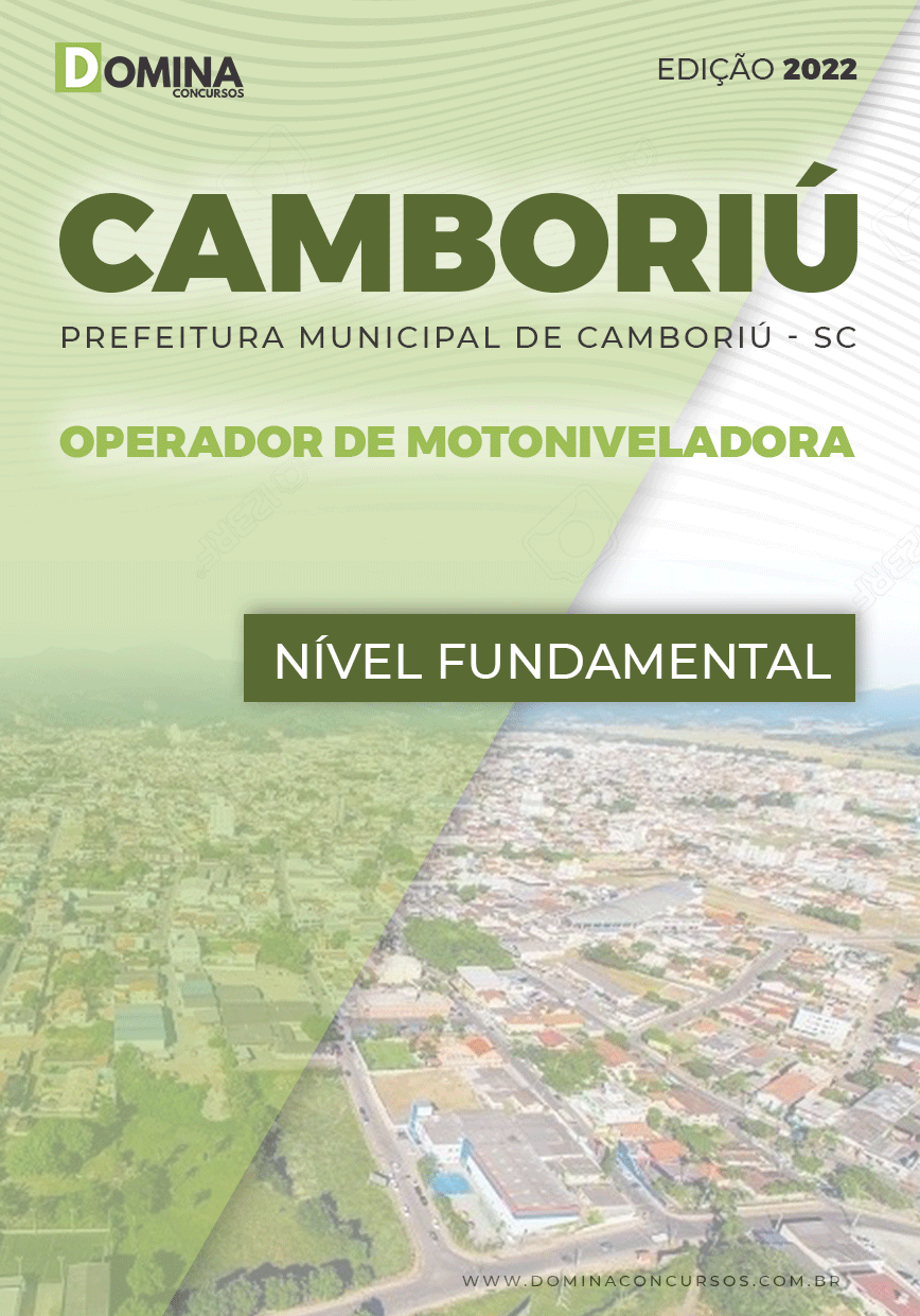 Apostila Pref Camboriú SC 2022 Operador Motoniveladora