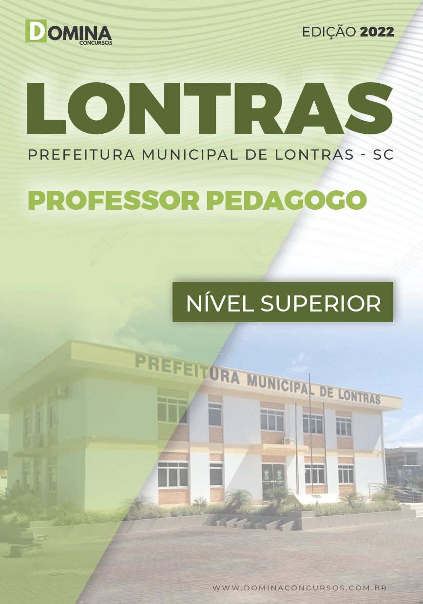 Apostila Concurso Pref Londras SC 2022 Professor Pedagogo