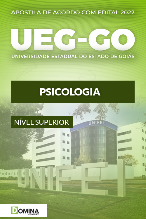 Apostila Digital Concurso UEG GO 2022 Psicologia