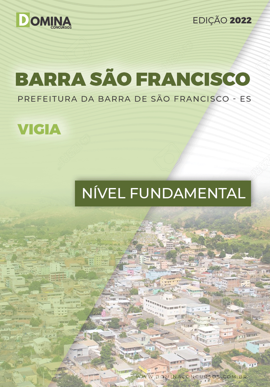 Apostila Digital Pref Barra São Francisco ES 2022 Vigia