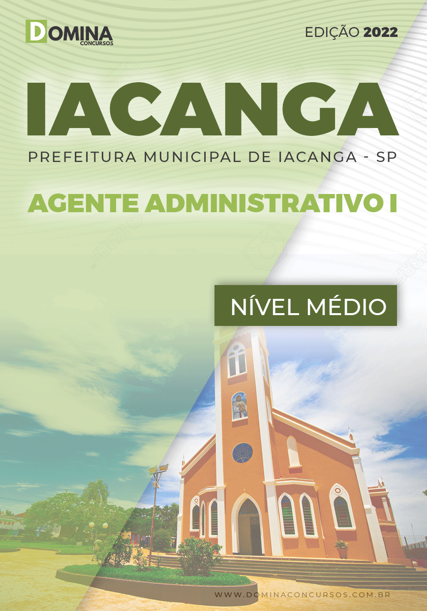 Apostila Pref Iacanga SP 2022 Agente Administrativo