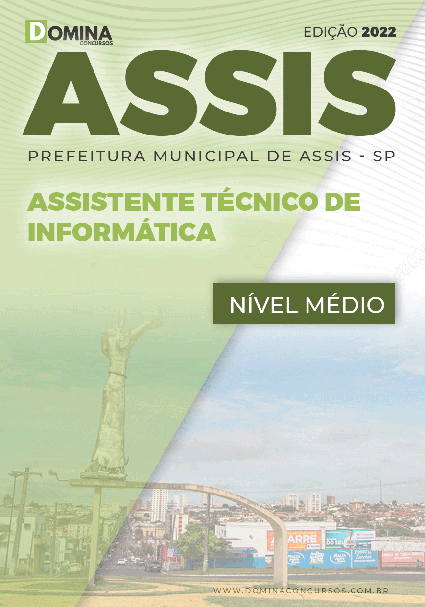 Apostila Pref Assis SP 2022 Assistente Técnico Informática