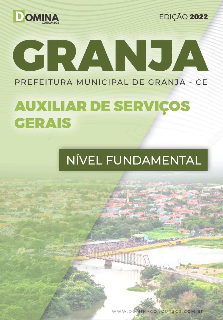 Apostila Digital Pref Granja CE 202 Auxiliar Serviços Gerais