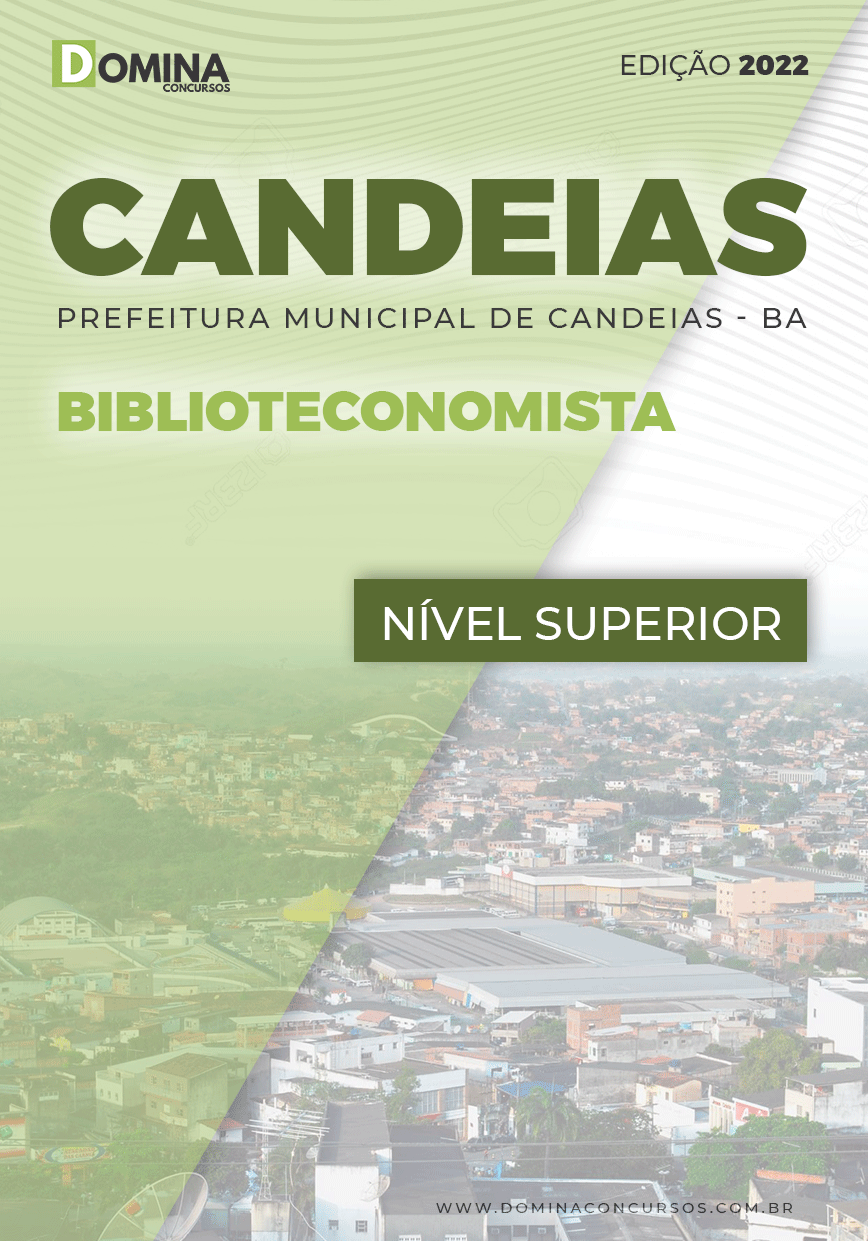 Apostila Concurso Pref Candeias BA 2022 Biblioteconomista