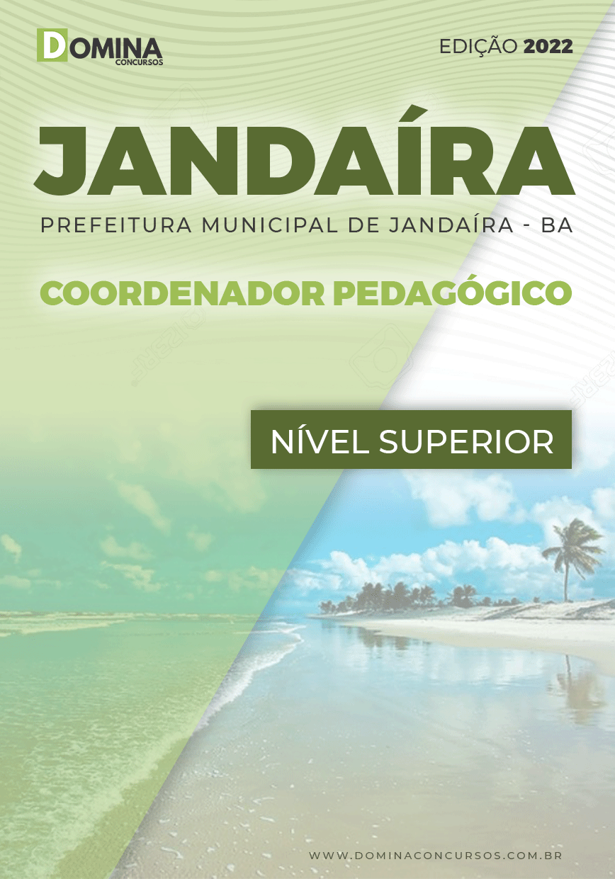 Apostila Concurso Pref Jandaíra BA 2022 Coordenador Pedagogo