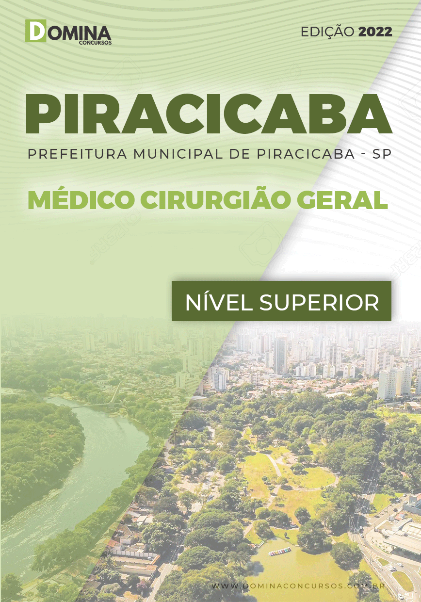 Apostila Pref Piracicaba SP 2022 Médico Cirurgião Geral