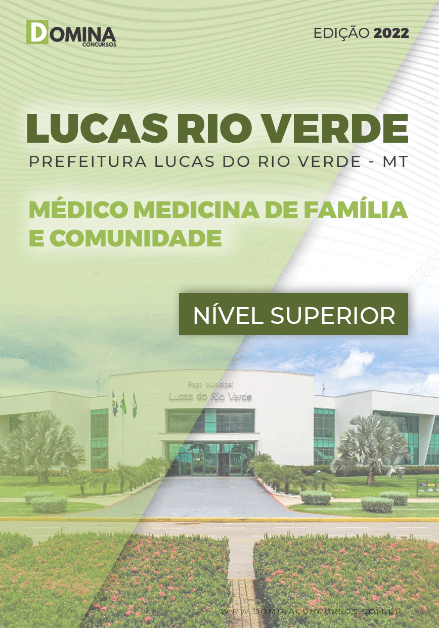 Apostila Pref Lucas Rio Verde MT 2022 Medicina Família Comunidade