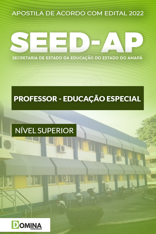 Apostila Concurso SEED AP 2022 Professor Educação Especial