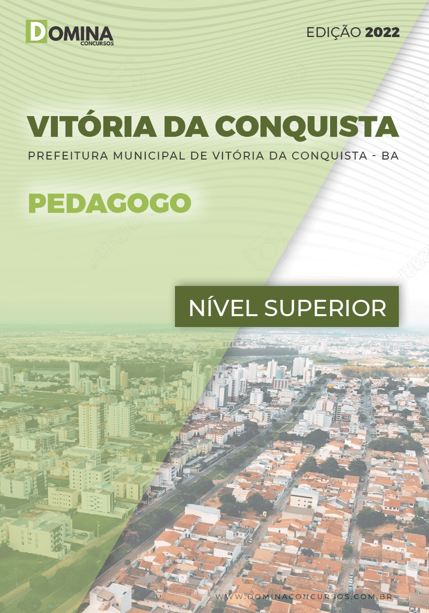 Apostila Seletivo Pref Vitória Conquista BA 2022 Pedagogo