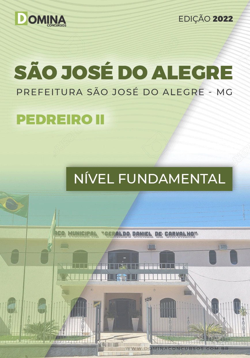 Apostila Digital Pref São José Alegre MG 2022 Pedreiro II