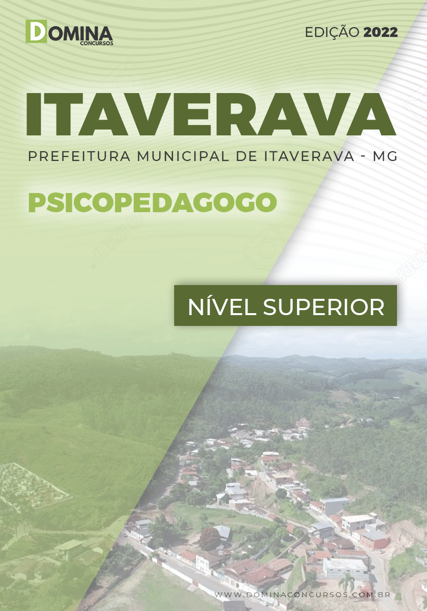 Apostila Concurso Pref Itaverava MG 2022 Psicopedagogo