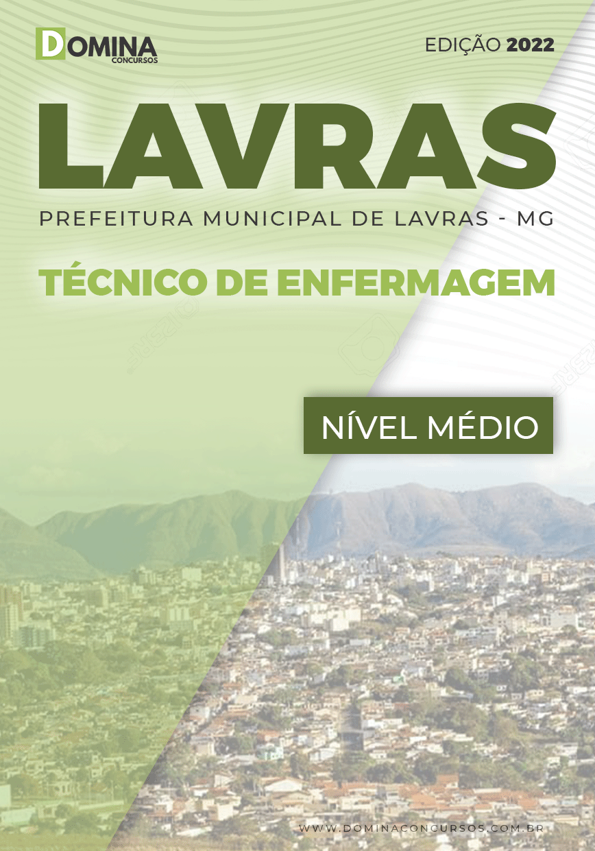 Apostila Concurso Pref Lavras MG 2022 Técnico Enfermagem