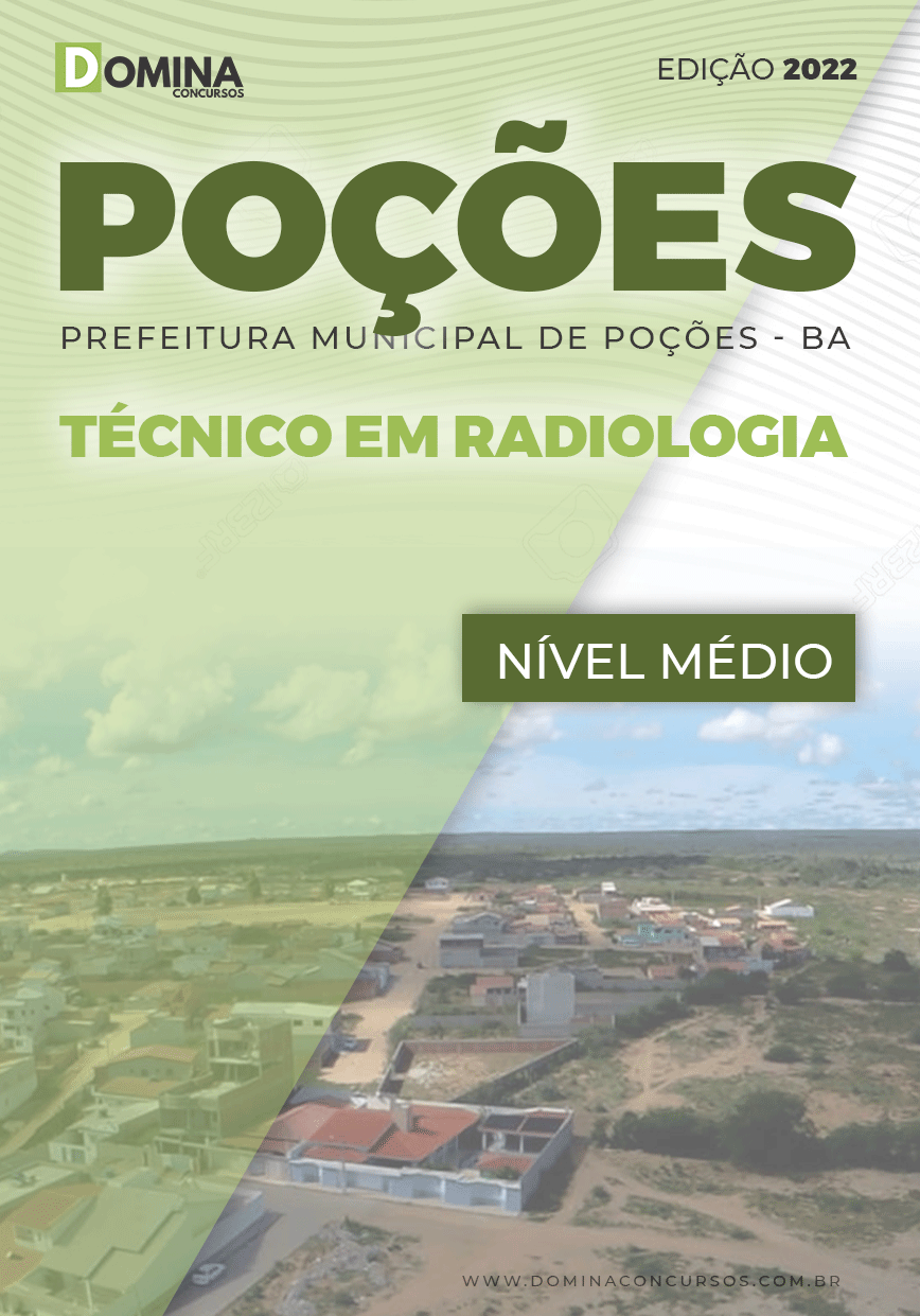 Apostila Concurso Pref Poções BA 2022 Técnico Radiologia