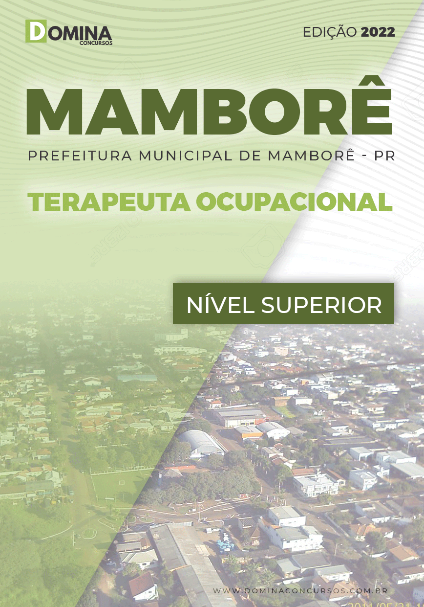 Apostila Concurso Pref Mamborê PR 2022 Terapeuta Ocupacional