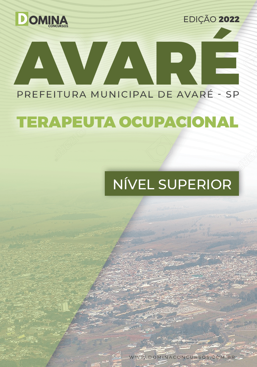 Apostila Concurso Pref Avaré SP 2022 Terapeuta Ocupacional