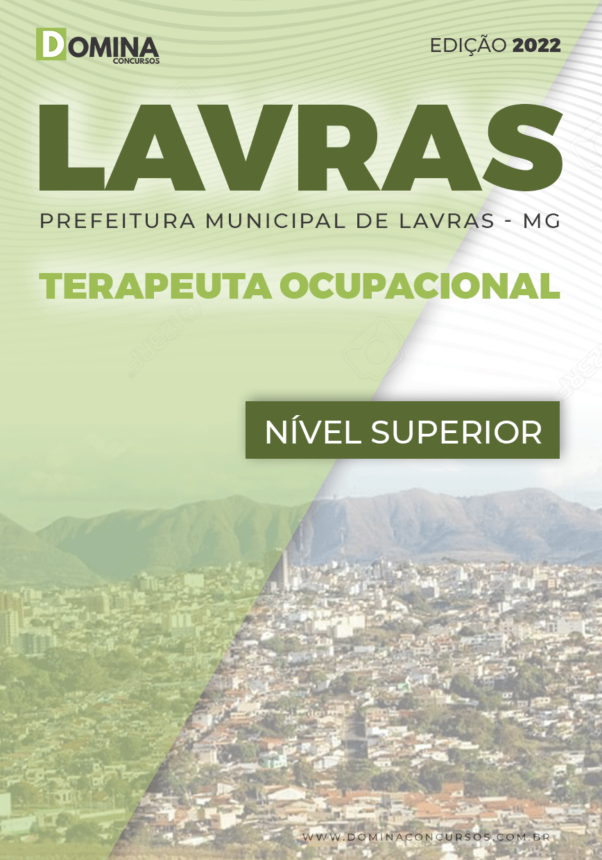 Apostila Concurso Pref Lavras MG 2022 Terapeuta Ocupacional