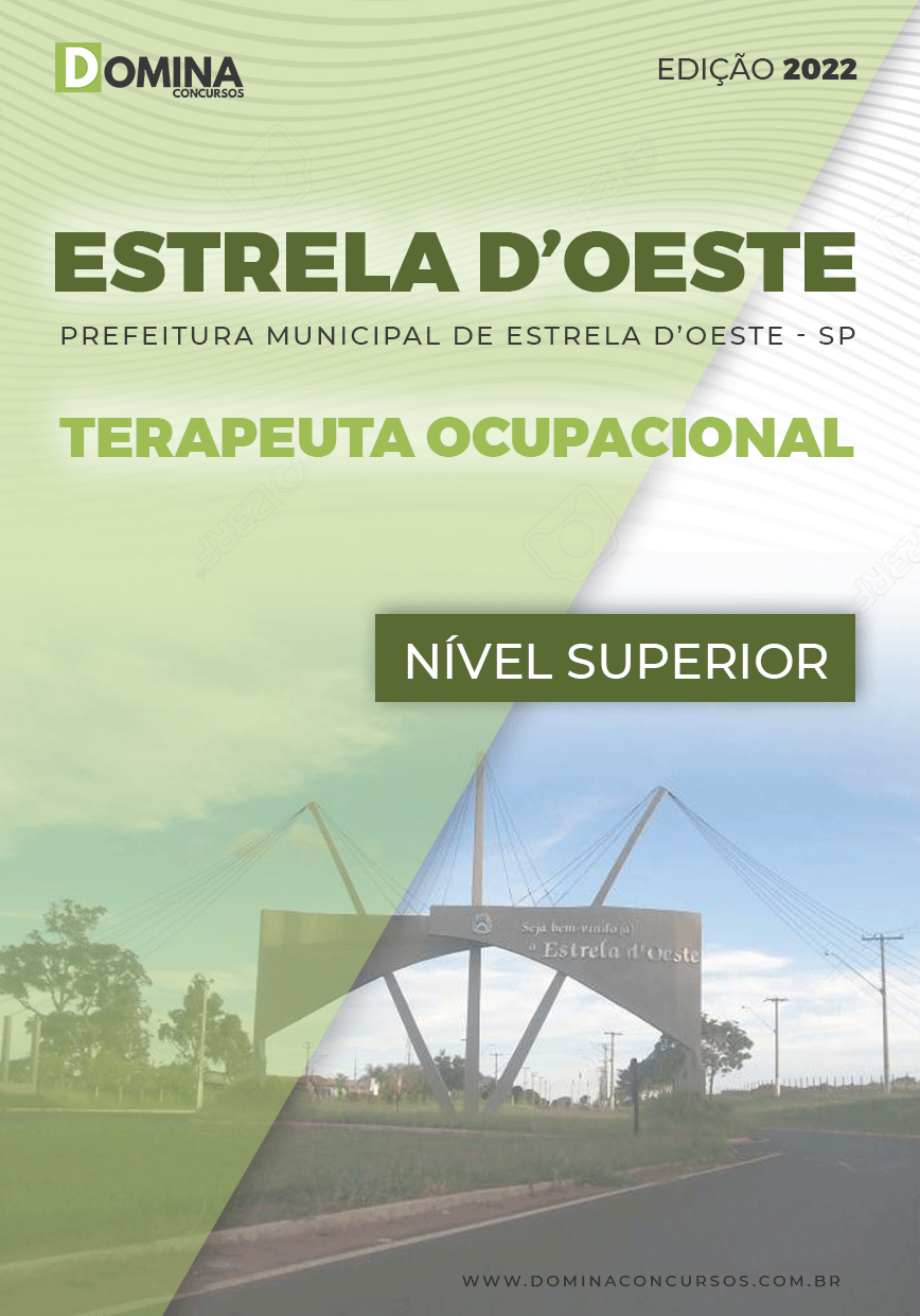 Apostila Pref Estrela D’Oeste SP 2022 Terapeuta Ocupacional