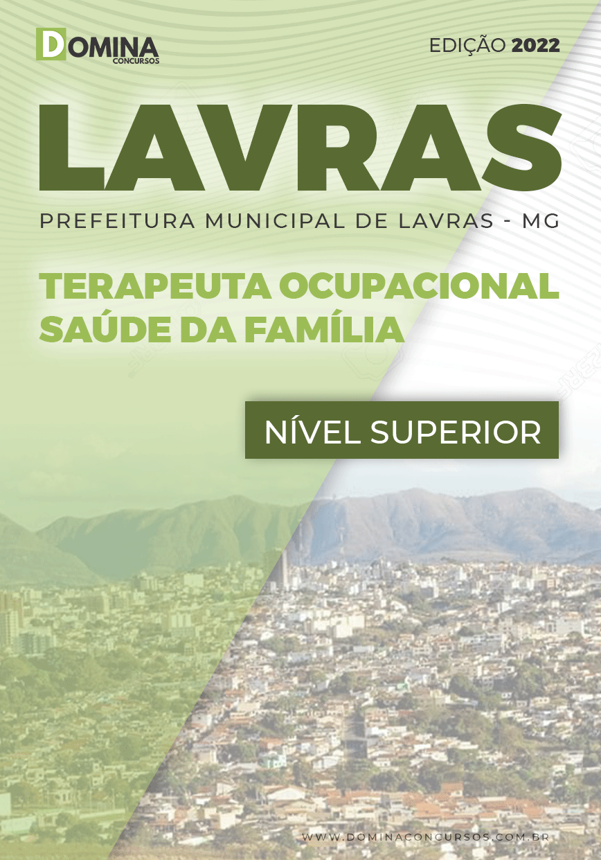 Apostila Pref Lavras MG 2022 Terapeuta Ocupacional Saúde Família