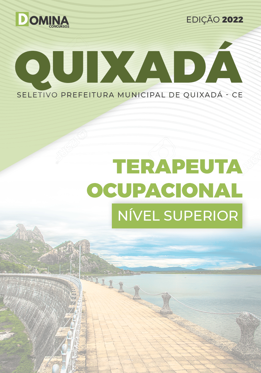 Apostila Digital Pref Quixadá CE 2022 Terapeuta Ocupacional