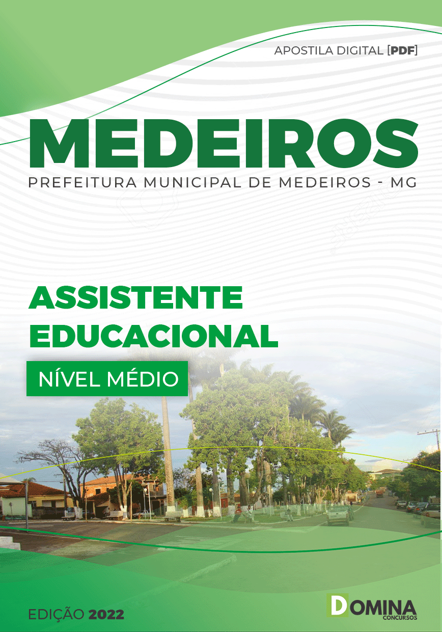 Apostila Pref Medeiros MG 2022 Assistente Educacional