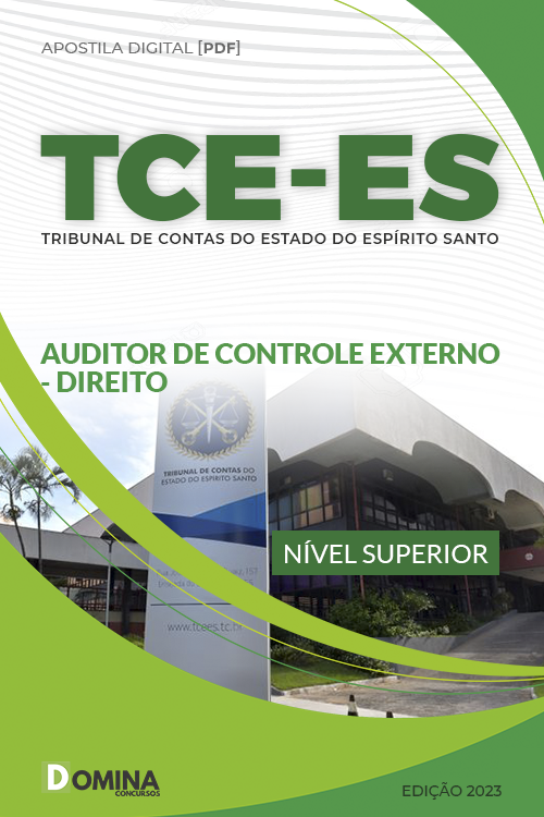 Apostila Digital TCE ES 2023 Auditor Controle Externo Direito