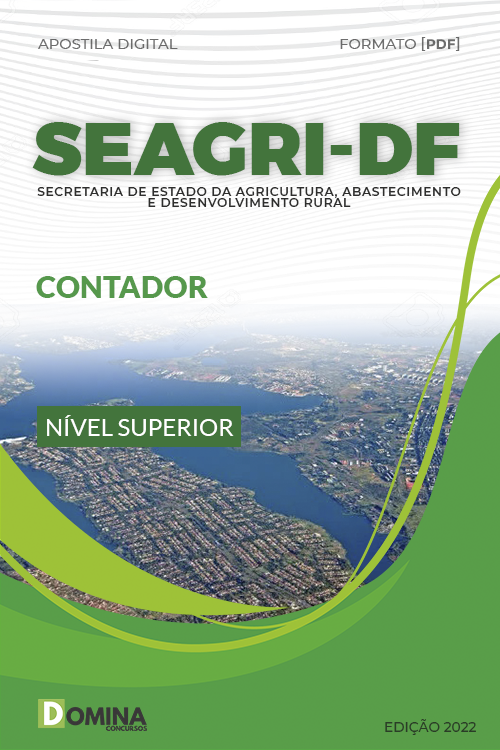 Apostila Digital Concurso SEAGRI DF 2022 Contador