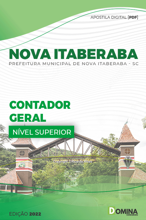 Apostila Pref Nova Itaberaba SC 2022 Contador Geral